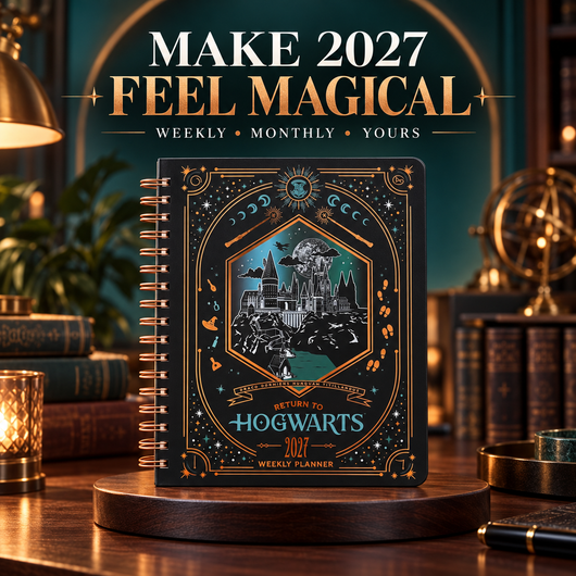 Harry Potter Return to Hogwarts 2027 Weekly Planner