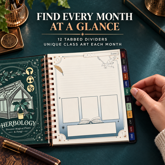 Harry Potter Return to Hogwarts 2027 Weekly Planner