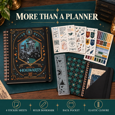Harry Potter Return to Hogwarts 2027 Weekly Planner